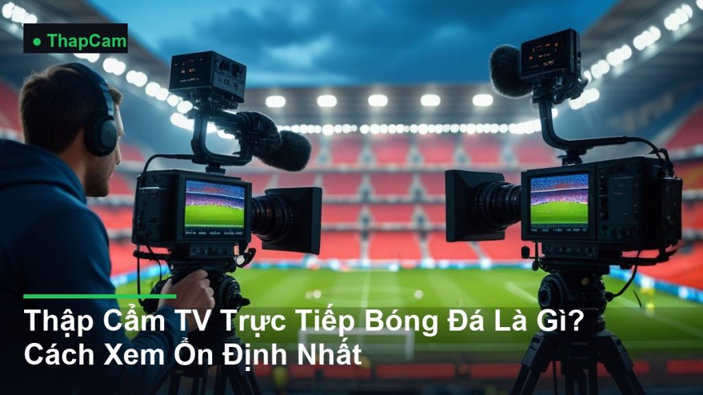 hệ thống camera truyền hình trực tiếp trận đấu - Thập Cẩm TV Trực Tiếp Bóng Đá Là Gì? Cách Xem Ổn Định Nhất