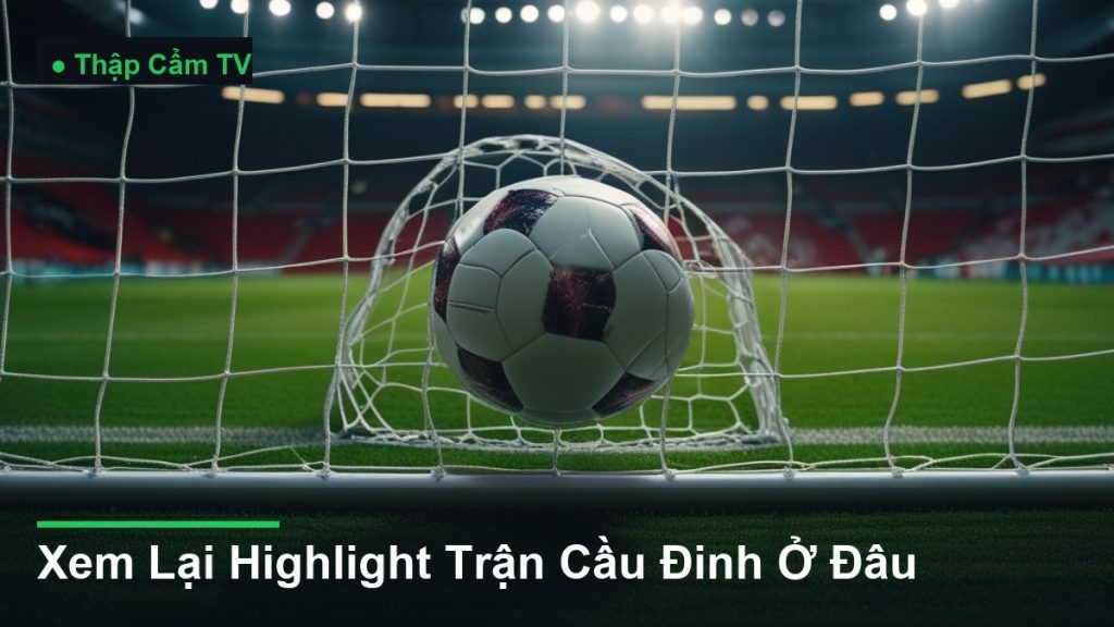 bóng bay vào lưới khung thành - Xem Lại Highlight Trận Cầu Đinh Ở Đâu